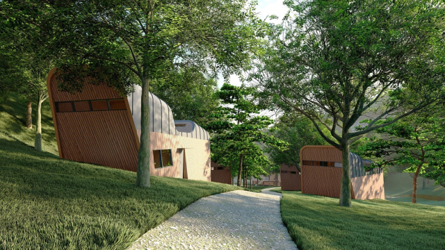 숲속의 집 조감도. 대전시 제공