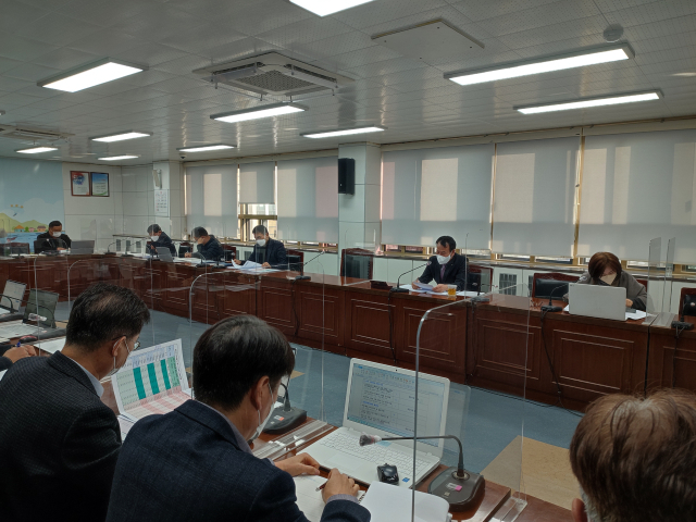 단양군이 민생경제 회복과 지역경제 활성화를 위해 발 빠른 재정 집행에 나선다. 사진은 신속집행 보고회 모습. 단양군 제공