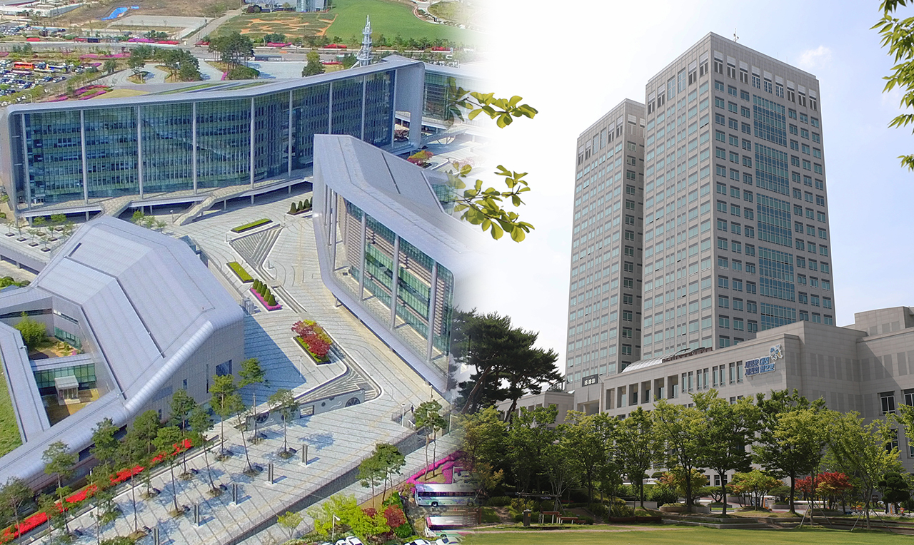 충남도청(왼쪽) 대전시청(오른쪽) [각 시도청 제공]