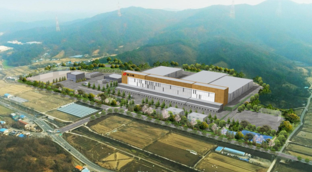 천안 동부바이오일반산업단지 조감도. 이 산업단지는 빙그레가 전체 부지를 활용해 생산공장을 신축할 예정이다. 천안시 제공.