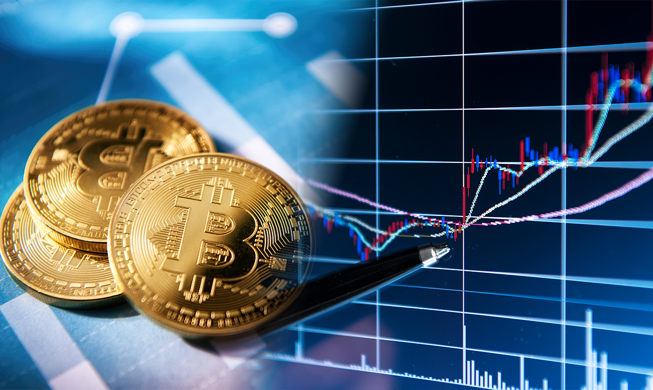 가상자산(코인), 주식. 아이클릭아트 제공.