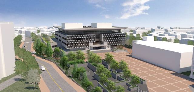 한밭도서관 조감도. 대전시 제공