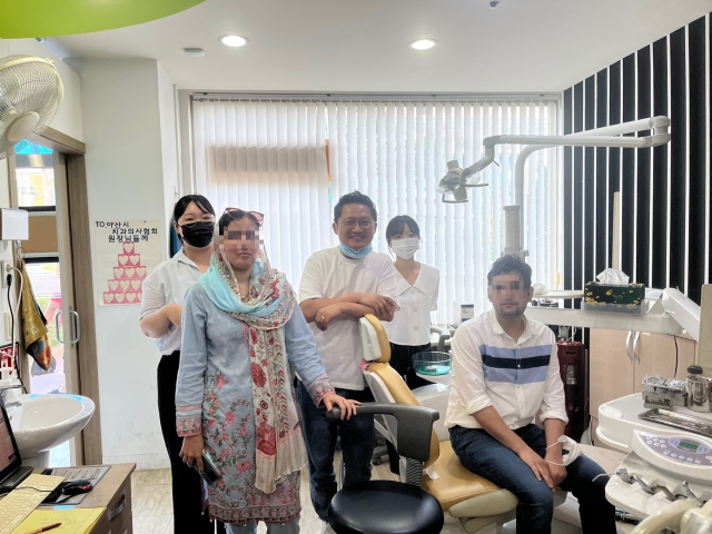 아산시 나눔치과 진료소가 지난 2월을 마지막으로 18년 간의 다문화가정·이주노동자를 위한 무료 치과 진료서비스를 종료했다. 아산시 제공