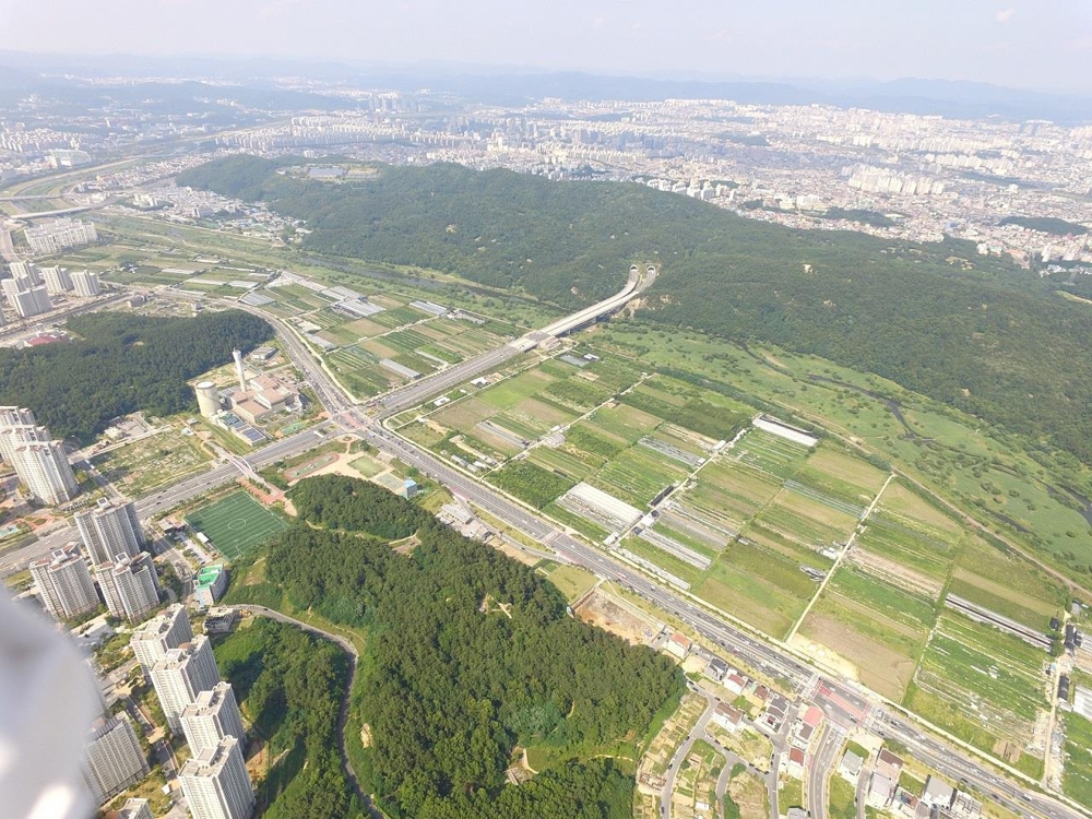 대전 갑천지구 호수공원 조성 대상지. 대전시 제공. 재판매 및 DB금지.