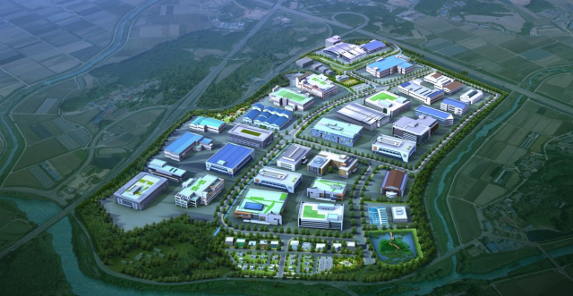 분양 2년여만에 조기완판한 진천테크노폴리스산업단지 조감도. 진천군 제공