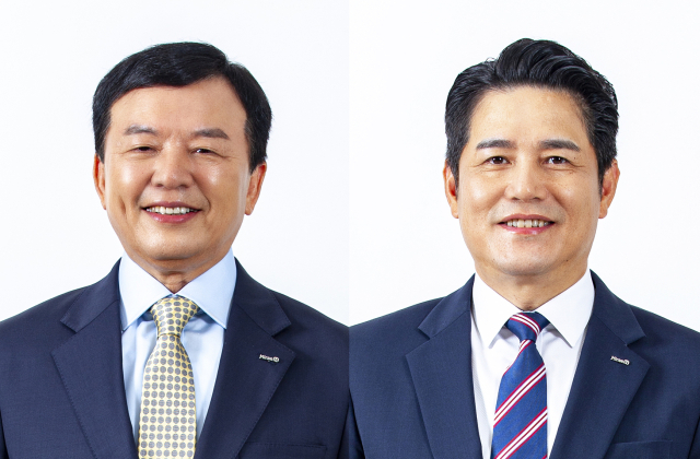 미래엔서해에너지 박영수 부회장(왼쪽), 송민섭 대표이사(오른쪽)