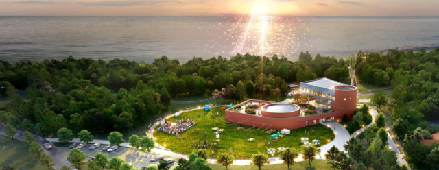 서천갯벌 방문자센터 조감도.사진=서천군 제공.