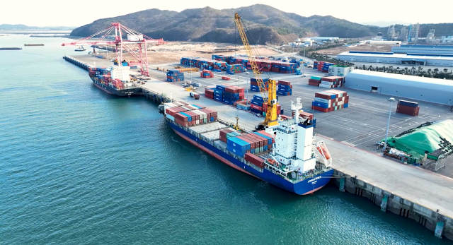 서산 대산항 전경. 서산시 제공