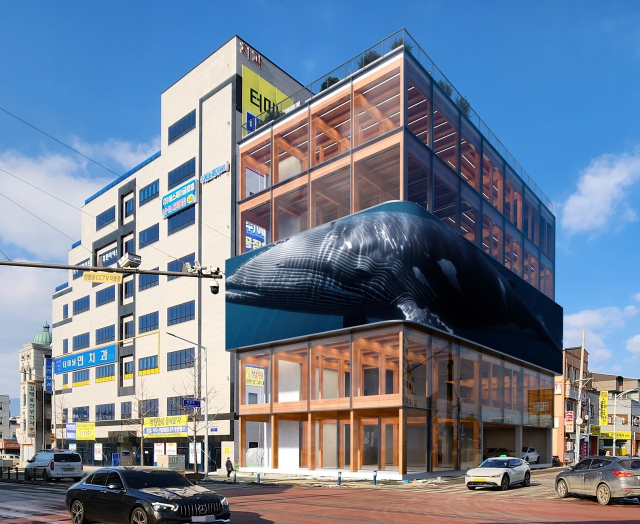 목재어울림센터 조감도.