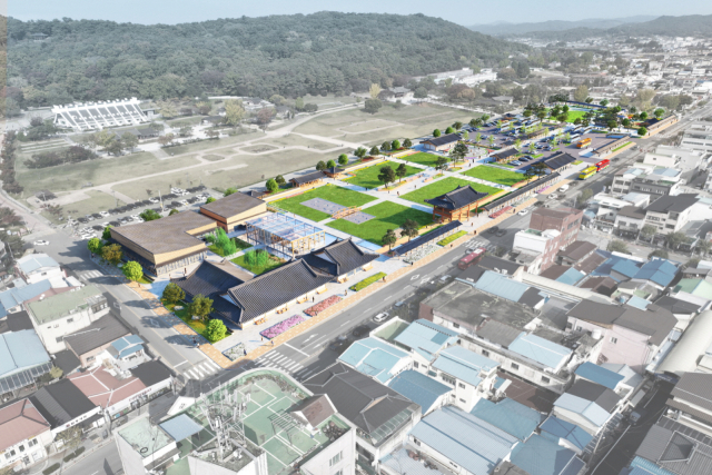 부여 세계유산탐방거점센터 건립사업 조감도