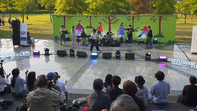 지난해 진행된 문학콘서트 사진. 대전문화재단 제공