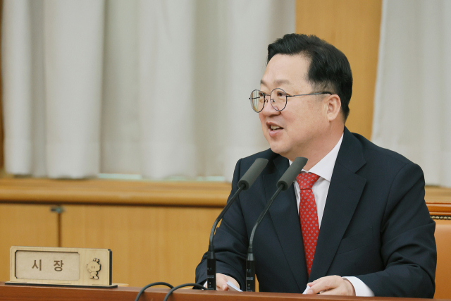 이장우 대전시장은 14일 주재한 주간업무회의를 열고 대전시 하천 준설 및 유지·관리 예산 확보와 도시철도 3·4·5호선의 국비 확보 방안 등을 강조했다. 대전시 제공