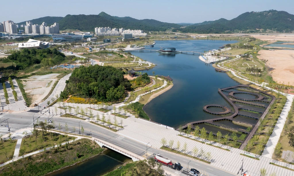 세종호수공원 전경. 세종시 제공.