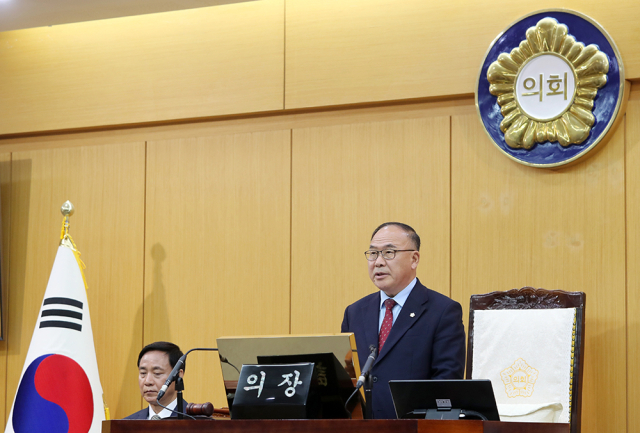 서산시의회는 지난 15일 제304회 임시회 제1차 본회의를 열고, 3일간의 회기에 들어갔다. 서산시의회 제공