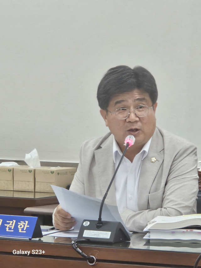 공주시의회 김권한 의원.사진=김익환 기자