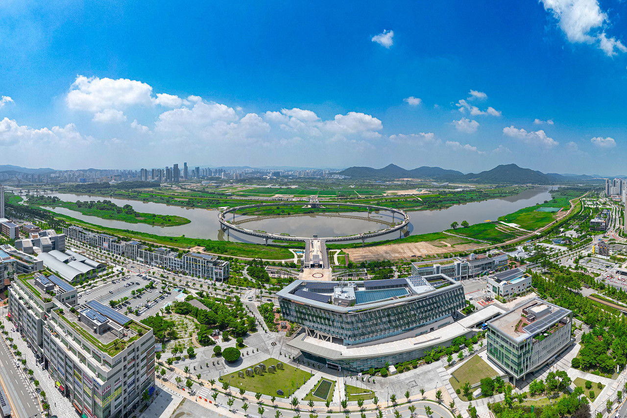 세종시 시청사 전경.