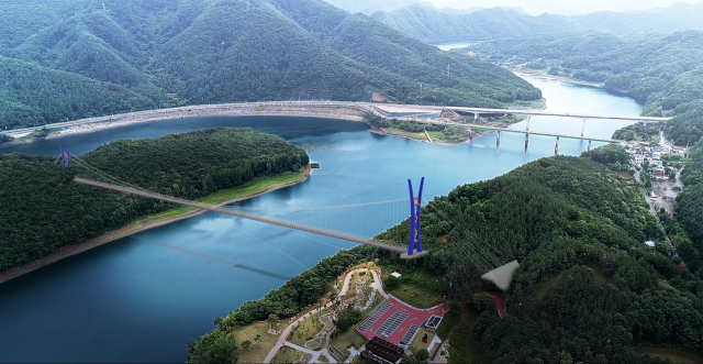 옥천군이 장계지구 생태탐방길 조성사업의 시작을 예고했다.(사진/옥천군 제공)