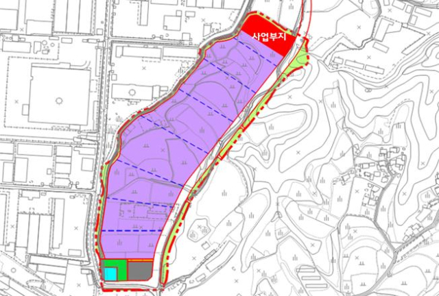 대한산업보건협회 한마음혈액원이 옥천군에 조성 예정인 중부혈액원 건립사업을 본격적으로 추진한다.(사진/옥천군 제공)