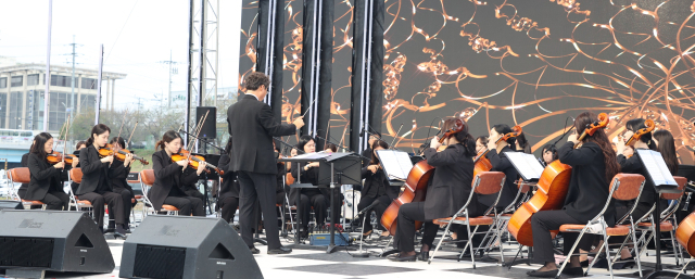 생거진천 군립교향악단 관련 자료사진  충청투데이 DB 