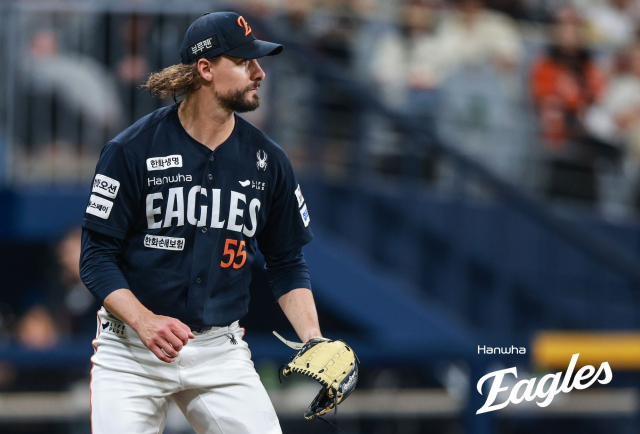 11일 키움전에 선발 등판한 와이스. 한화이글스 제공