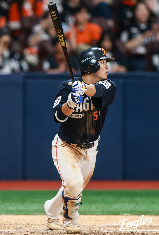 11일 키움전에 출전한 문현빈. 한화이글스 제공