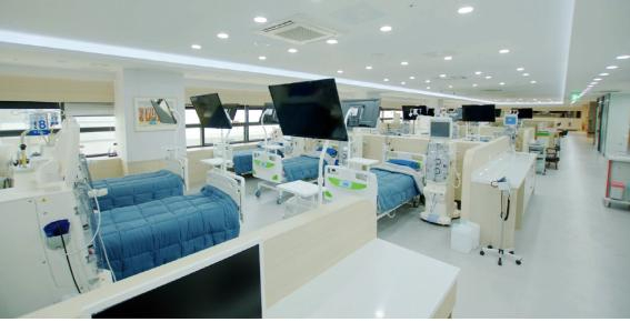 대전웰니스병원 인공신장실. 대전웰니스병원 제공