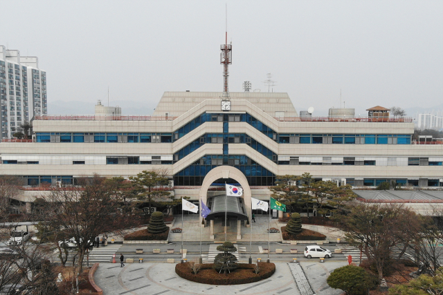 아산시청 전경. 아산시 제공.