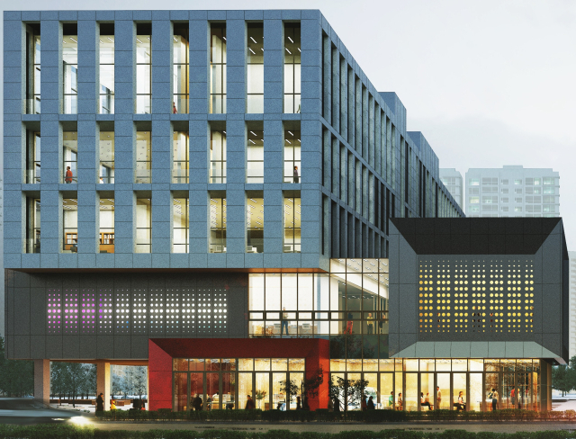 건양사이버대 신축 교사 조감도. 사진 건양사이버대 제공