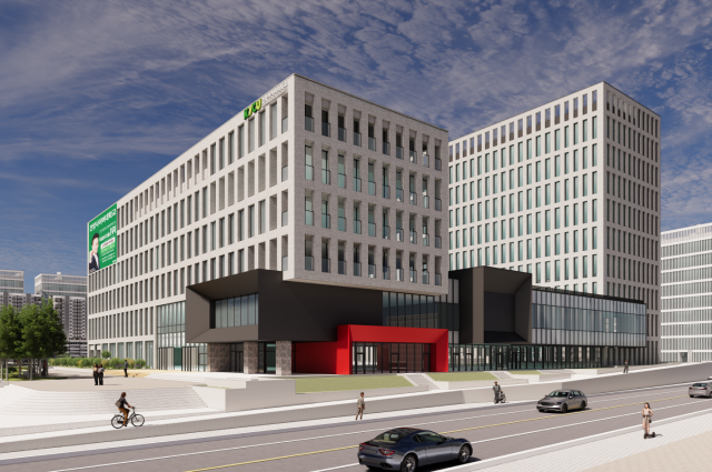 건양사이버대 신축 교사 조감도. 사진 건양사이버대 제공