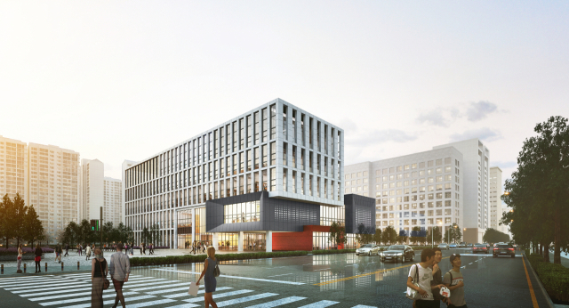 건양사이버대 신축 교사 조감도. 사진 건양사이버대 제공