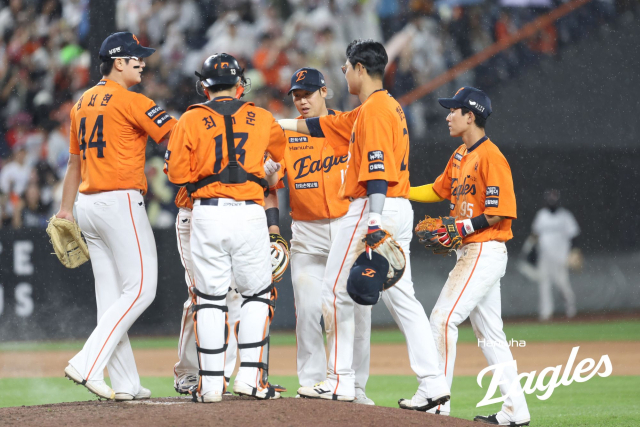 한화이글스 선수들. 한화 제공