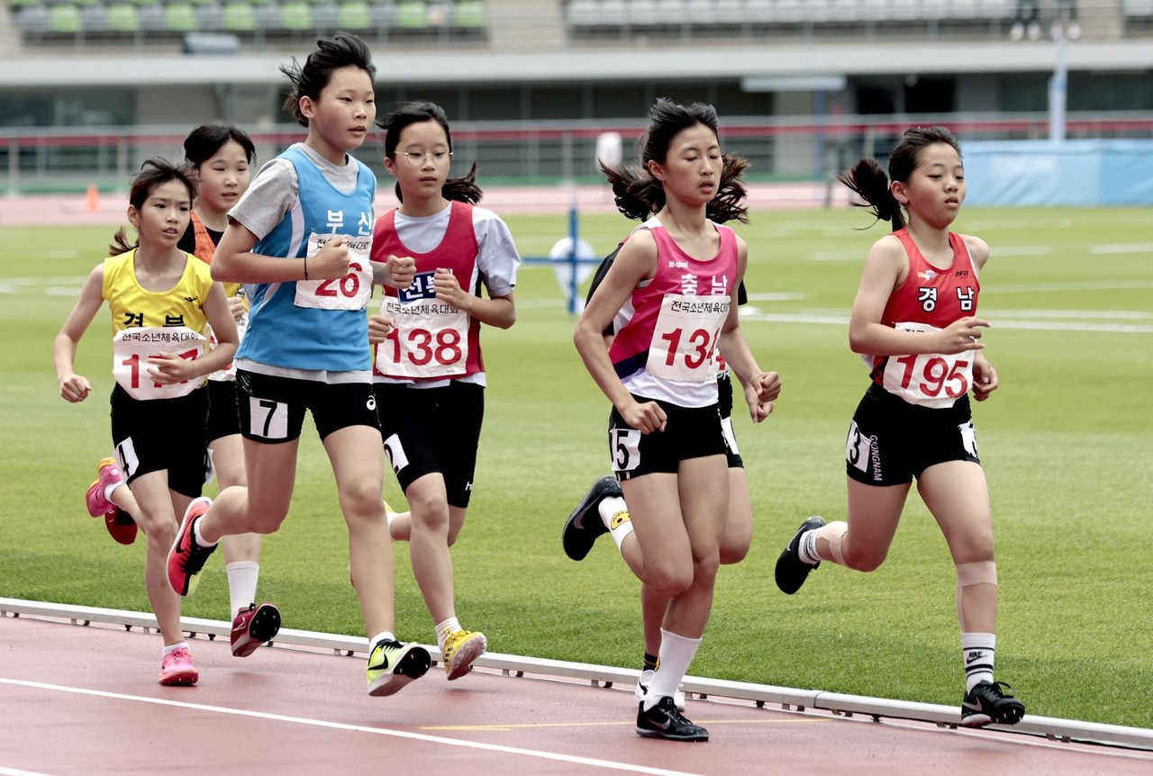 제53회 전국소년체전 육상 경기[대한체육회 제공. 재판매 및 DB 금지]