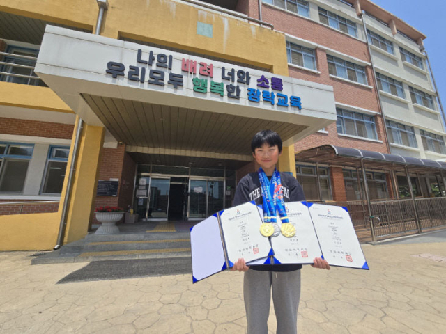 장락초 롤러 이민용 학생. 제천교육지원청 제공