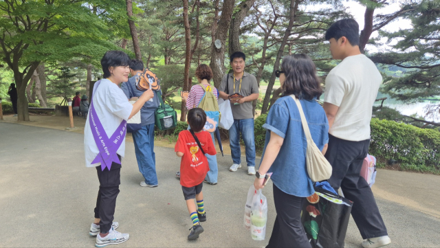 영동세계국악엑스포조직위원회는 4일 개막 100여 일을 앞두고 대대적인 홍보 활동에 나섰다.(사진/영동군 제공)