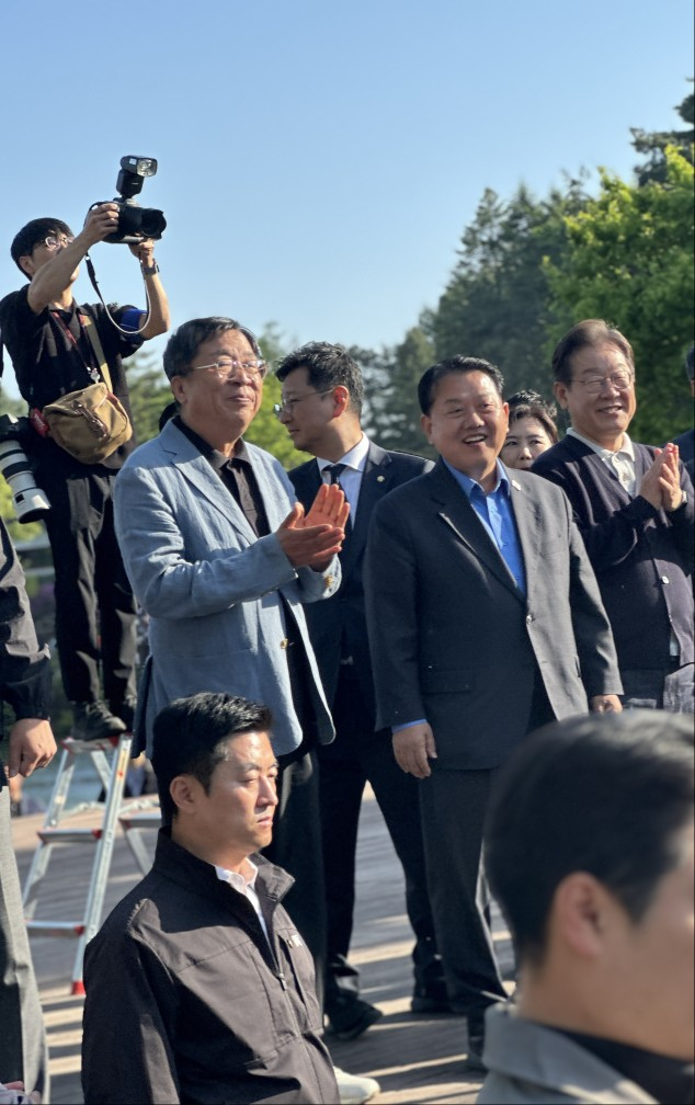 이재명 후보 제천 유세. 더불어민주당 제공