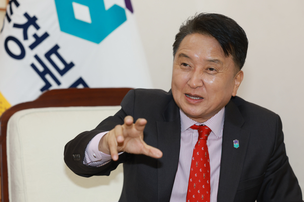 김영환 충북지사. 