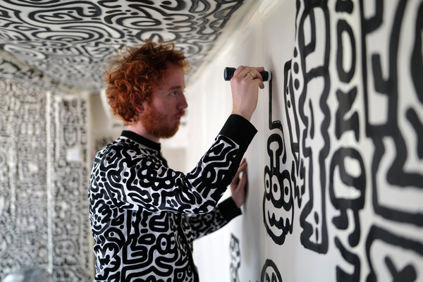 세계적 예술가 미스터 두들. 세종시 제공