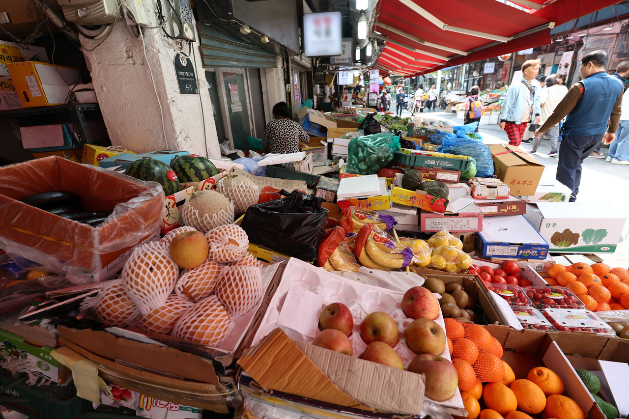 시장. 사진=연합뉴스.