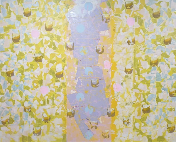 신중덕 작가 '생명률'. 사진 이응노미술관 제공