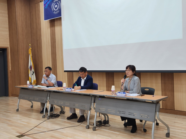 충남대 교수회 주관 '글로컬사업 대토론회'. 사진 =김지현 기자