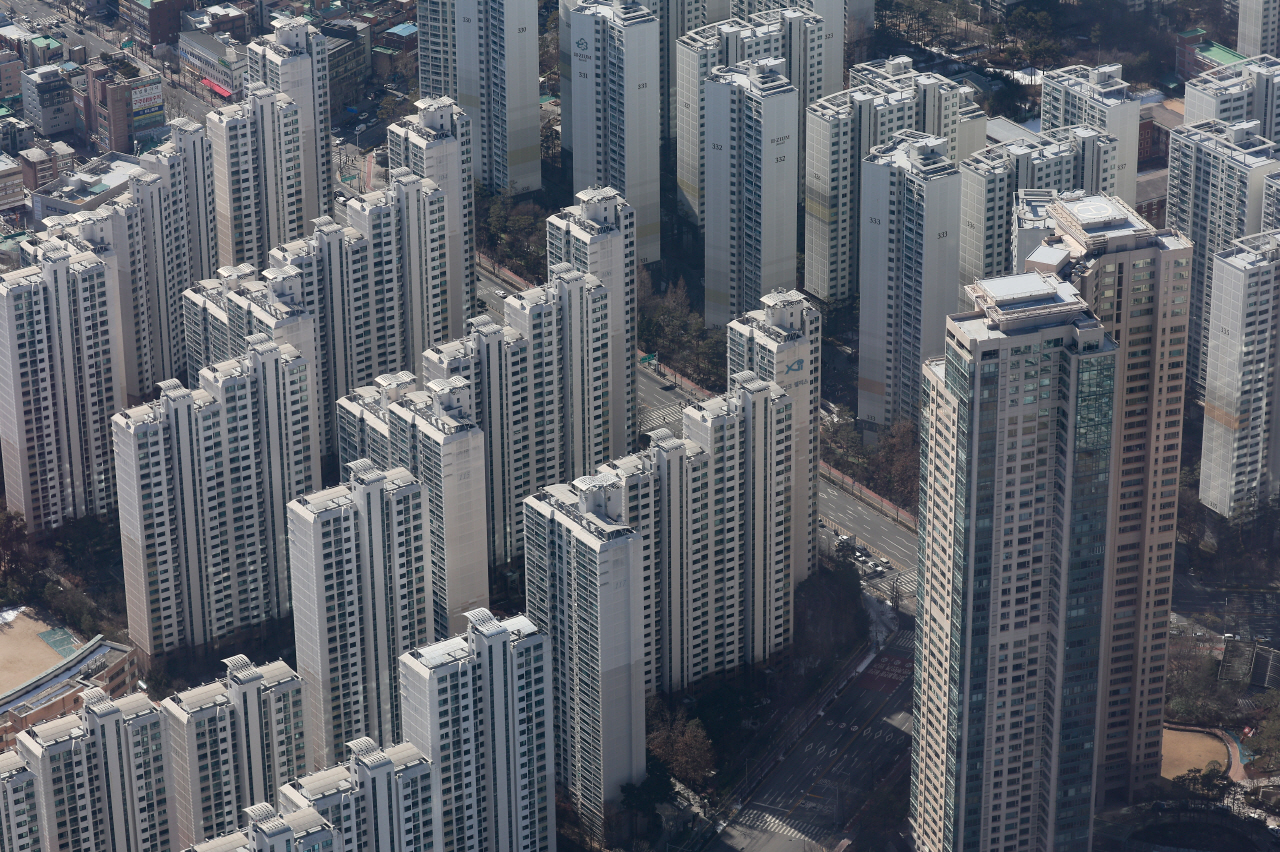 아파트들의 모습. 사진=연합뉴스.