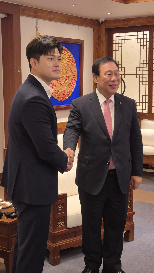 국민의힘 김용태 비상대책위원장은 25일 세종시를 찾은 자리에서 해양수산부 부산 이전 추진에 대해 “구성원과 국민의 의견을 수렴하고 숙의하는 과정을 거쳐 신중하게 결정해야 한다”고 밝혔다. 사진=김일순 기자