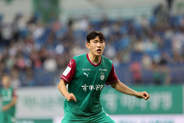김봉수 대전하나시티즌 선수. 대전하나 제공