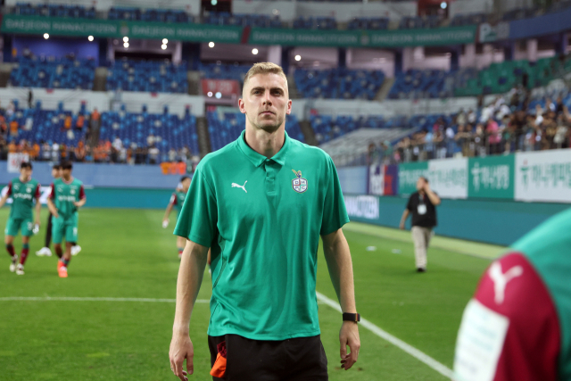 구텍 대전하나시티즌 선수. 대전하나 제공