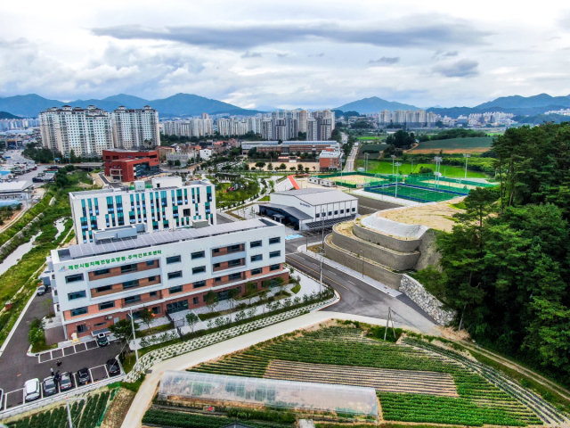 남부생활체육공원 전경./제천시 제공