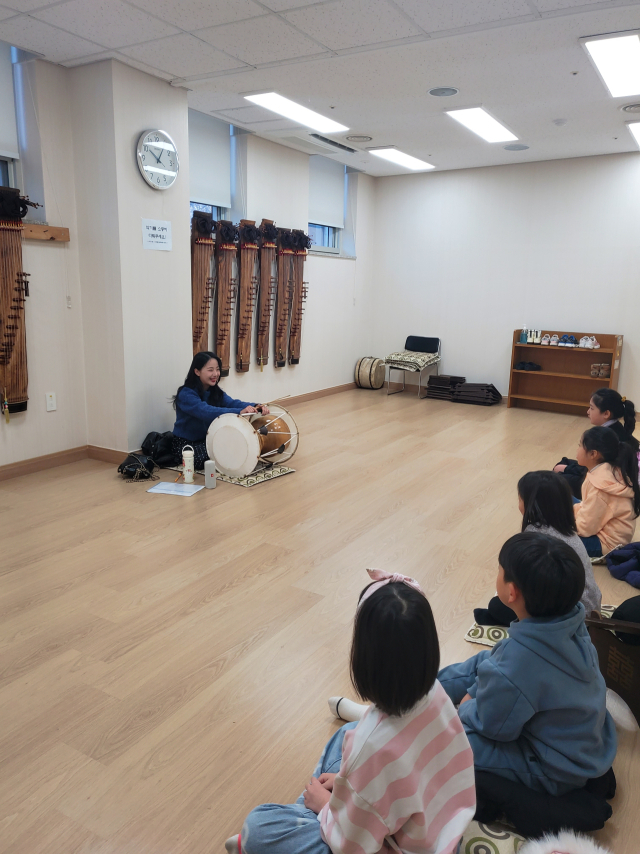 대전시립연정국악원 국악 강습. 사진 대전시립연정국악원 제공