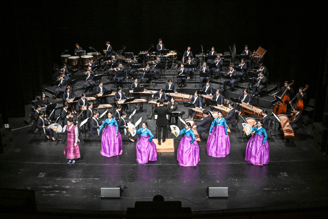 대전시립연정국악단 공연. 사진 대전시립연정국악원 제공