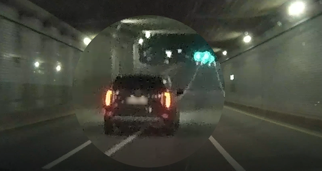 지난 5월 27일 오후 10시40분경 대전 유성구 한 지하도로에서 만취 상태로 운전을 하던 A씨의 차량이 차선을 넘나들고 있다. 대전 유성경찰서 제공