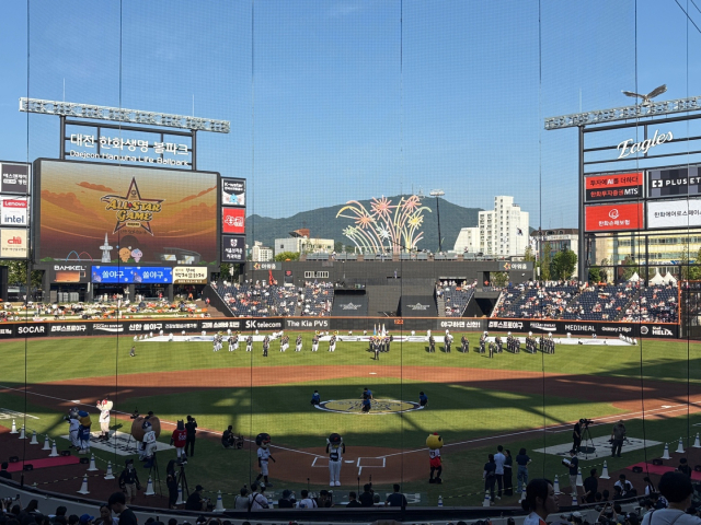12일 대전한화생명볼파크에서 ‘2025 신한 SOL뱅크 KBO 올스타전’이 펼쳐졌다. 사진=김세영 기자