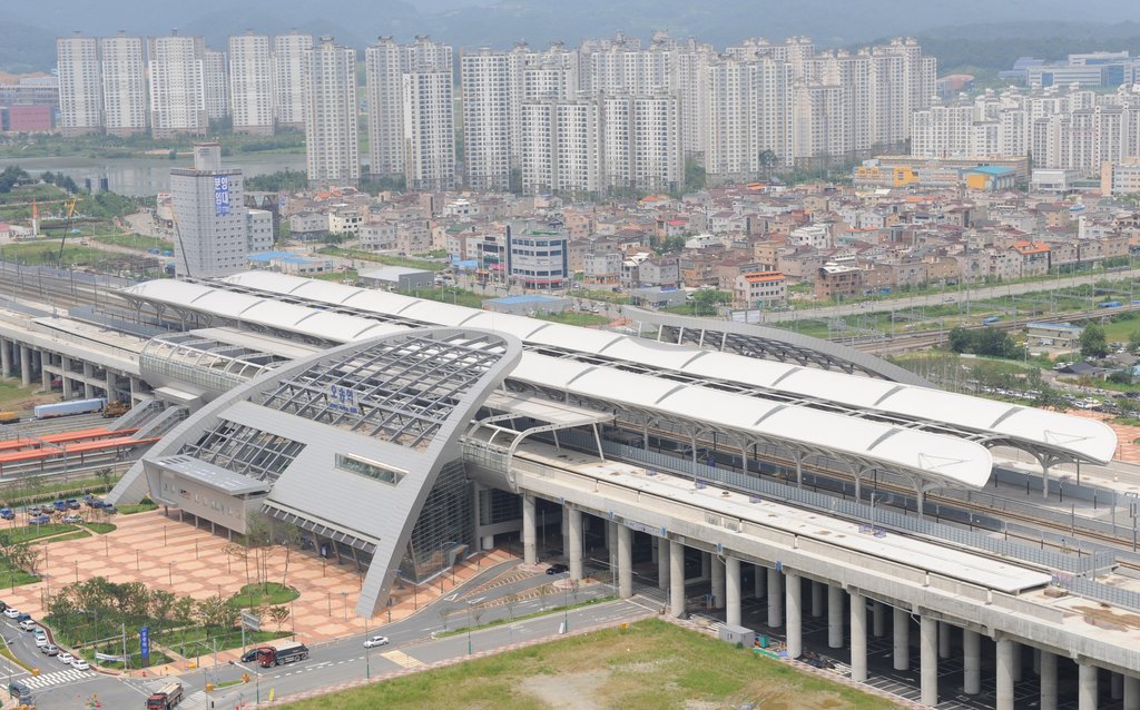 오송역 전경. 사진=연합뉴스. 